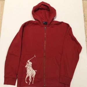 Polo by Ralph Lauren Boys zipper hoodie